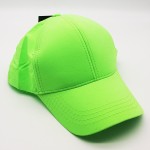  бейзболна шапка без надпис изчистена сигнално зелена