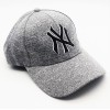 New York бейзболна шапка светлосив меланж New York бейзболна шапка светлосив меланж