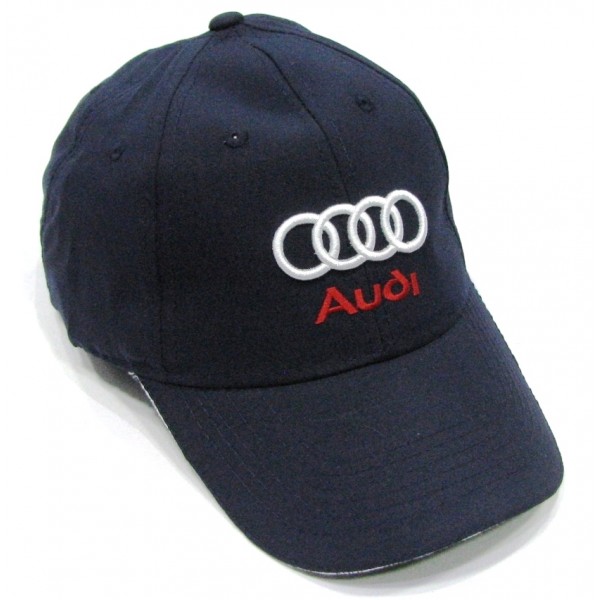 Audi бейзболна шапка Ауди тъмно синя микрофибър