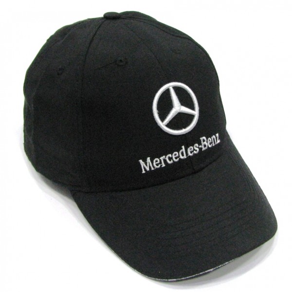  Mercedes бейзболна шапка Мерцедес микрофибър черна
