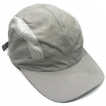  бейзболна шапка без надпис изчистена суперлека шифон с проветрение сива