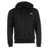  Lee Cooper Full Zip мъжки суичър Hoody Mens черен изчистен с цял цип качулка и странични джобове