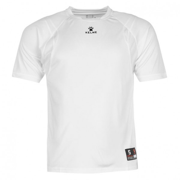   Kelme мъжка спортна бяла тениска