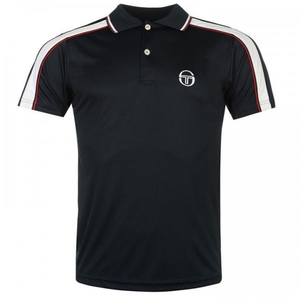 Sergio Tacchini тъмносиня мъжка тениска  Sergio Tacchini тъмносиня мъжка тениска