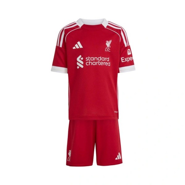      Adidas Liverpool детски футболен екип Ливърпул   2025 2026 домакински